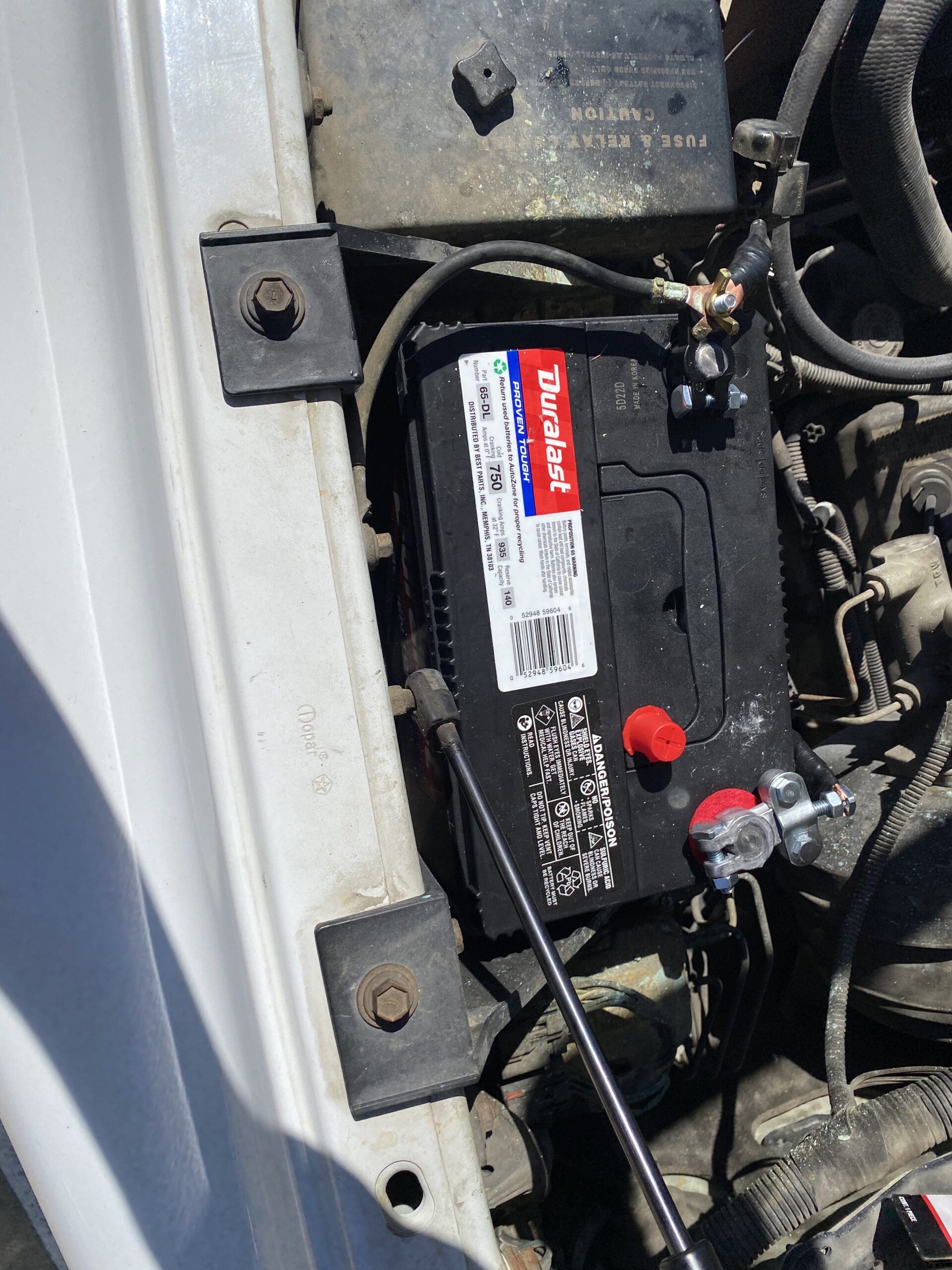 Battery replacement — Downtown Rockwall